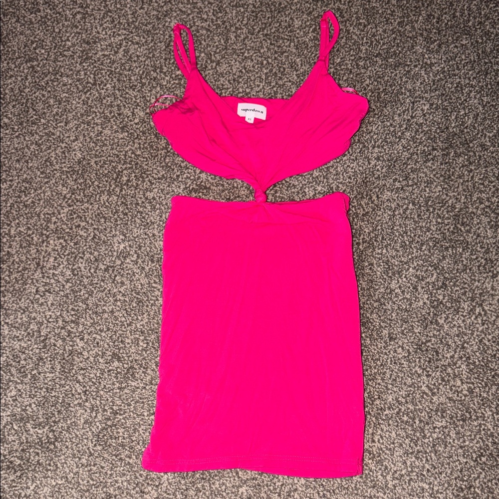 Superdown Vibrant Pink Top